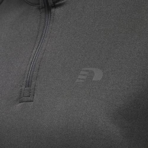 Preview: Hummel Women 1/2 Zip L/S - forged iron melange