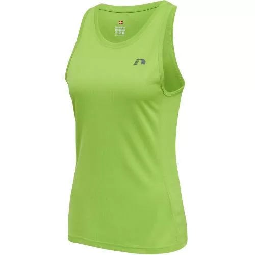 Hummel Women Core Running Singlet - green flash