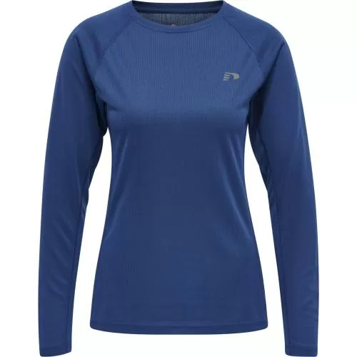 Hummel Women Core Running T-Shirt L/S - true blue