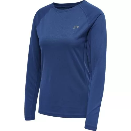 Hummel Women Core Running T-Shirt L/S - true blue