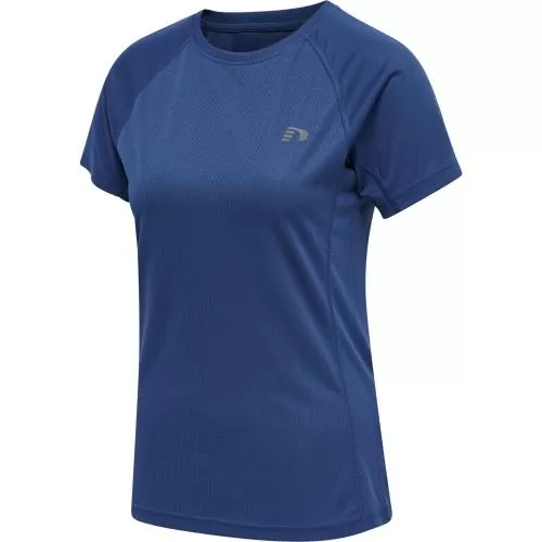 Hummel Women Core Running T-Shirt S/S - true blue