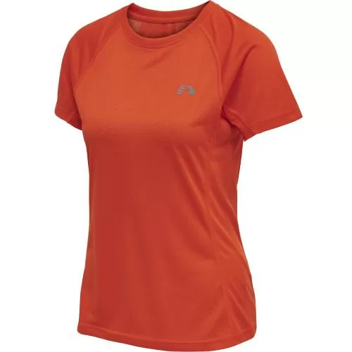 Hummel Women Running T-Shirt S/S - spicy orange