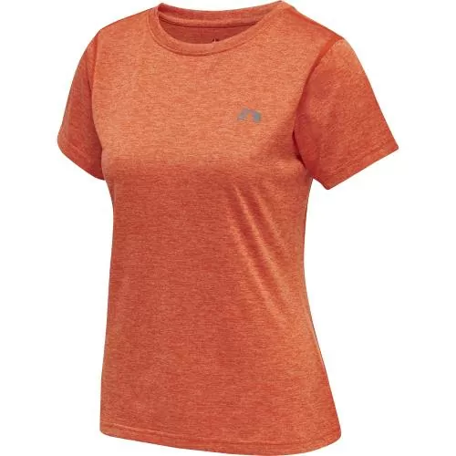 Hummel Women Statement T-Shirt S/S - spicy orange melange