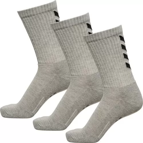 Hummel Fundamental 3-Pack Sock - grey melange