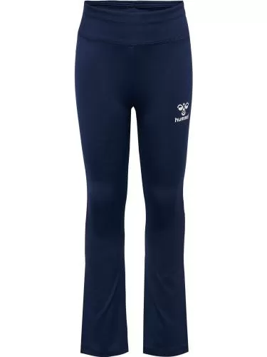 Hummel Hmlaya High Rise Flare Pants - black iris