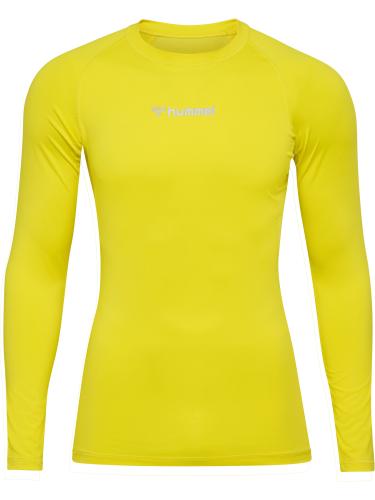 Preview: Hummel Hmlbl Performance Tee L/S - blazing yellow