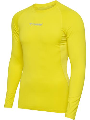 Preview: Hummel Hmlbl Performance Tee L/S - blazing yellow