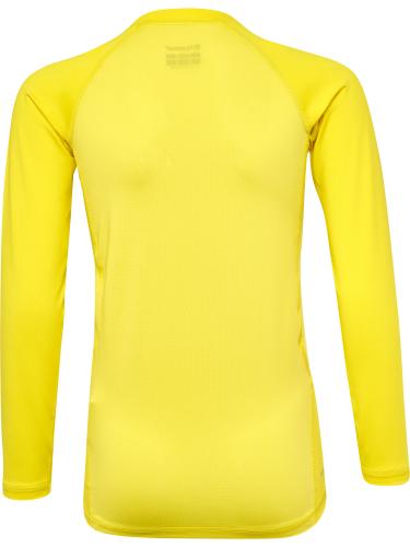 Preview: Hummel Hmlbl Performance Tee L/S Kids - blazing yellow