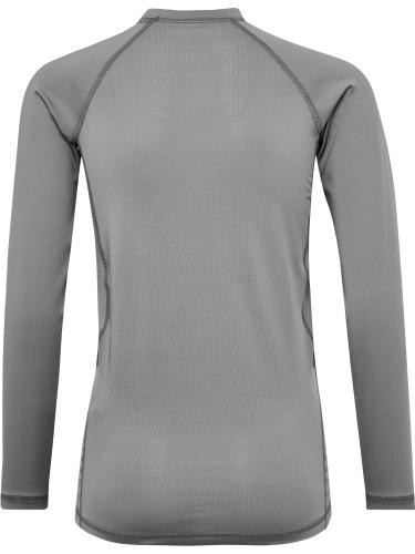 Preview: Hummel Hmlbl Performance Tee L/S Kids - steel gray