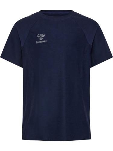 Preview: Hummel Hmlcima 2.0 Jersey S/S Kids - marine melange
