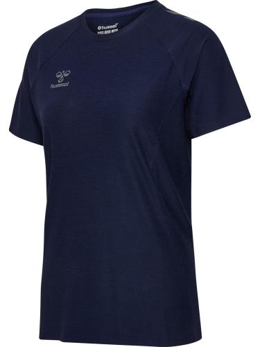 Preview: Hummel Hmlcima 2.0 Jersey S/S Woman - marine melange