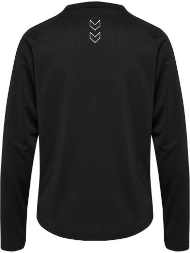 Preview: Hummel Hmlcourt Light Weight T-Shirt L/S W - black