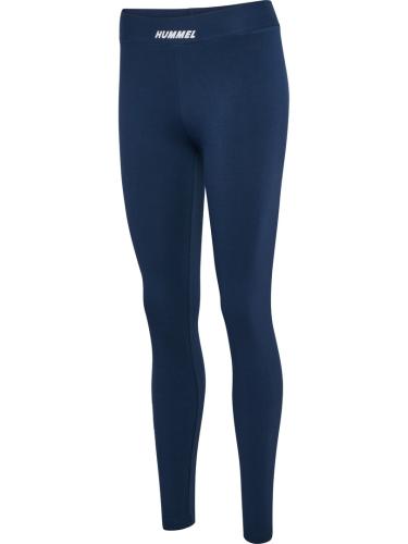 Preview: Hummel Hmlelemental Cotton Hw Tights - dress blues