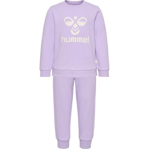 Preview: Hummel Hmlhappy Arine Crewsuit - orchid bloom