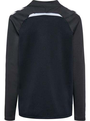 Preview: Hummel Hmllead 2.0 Half Zip Kids - black/asphalt