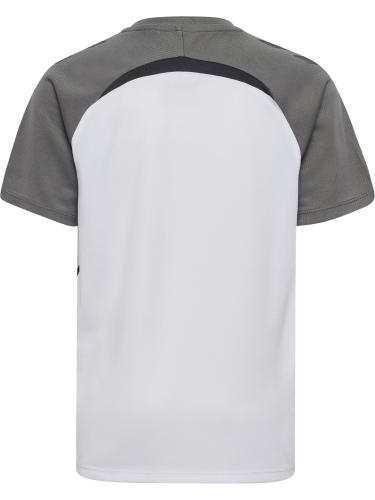 Preview: Hummel Hmllead 2.0 Jersey S/S Kids - white/steel gray