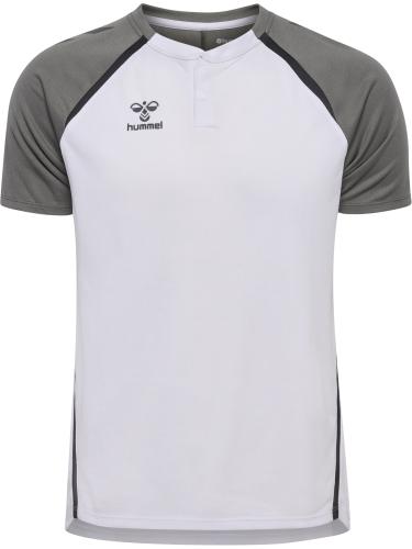Preview: Hummel Hmllead 2.0 Polo - white/steel gray