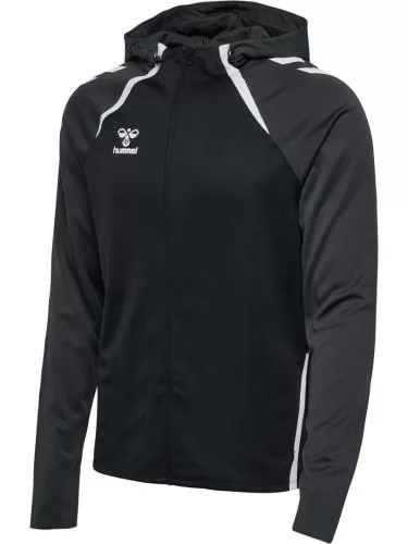 Hummel Hmllead 2.0 Zip Hoodie - black/asphalt