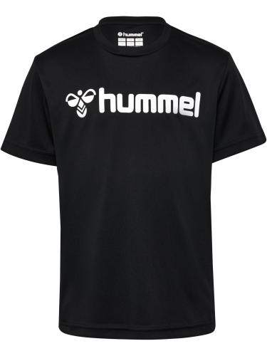 Preview: Hummel Hmllogo Jersey S/S Kids - black