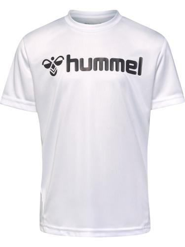 Preview: Hummel Hmllogo Jersey S/S Kids - white