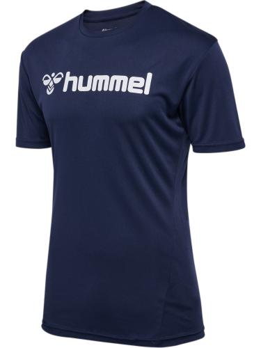 Preview: Hummel Hmllogo Jersey S/S - marine