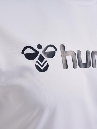 Preview: Hummel Hmllogo Jersey S/S - white