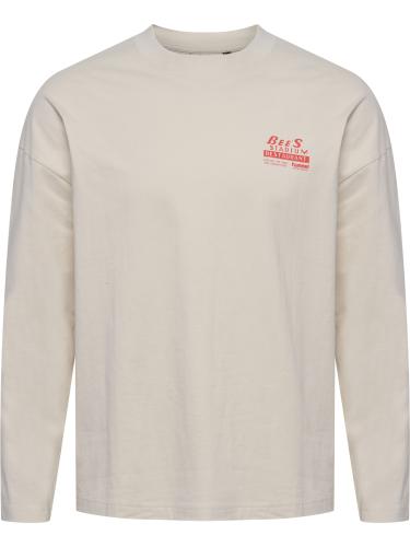 Preview: Hummel Hmlloose T-Shirt L/S Bees Stadium - tofu