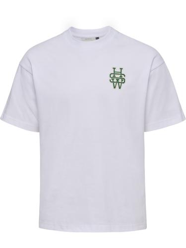 Preview: Hummel Hmlloose T-Shirt S/S Bees Stadium - white/eden