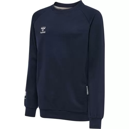 Hummel Hmlmove Grid Cotton Sweatshirt Kids - marine
