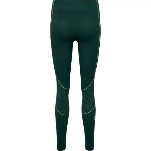 Hummel Hmlmt Zone Seamless Mw Tights - deep teal/sulphur spring