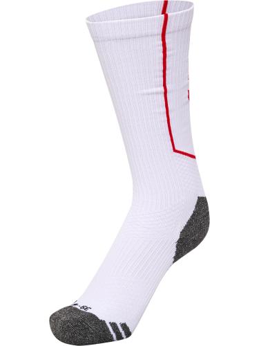 Preview: Hummel Hmlpro Training Socks High - white/true red