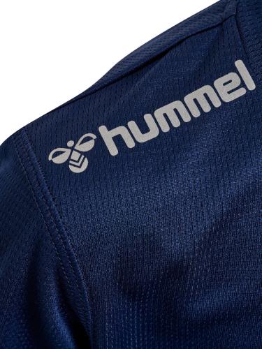 Preview: Hummel Hmlrun Jersey S/S Kids - black iris