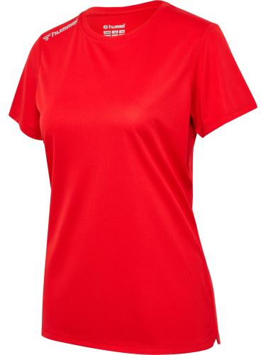 Preview: Hummel Hmlrun Jersey S/S Woman - tango red