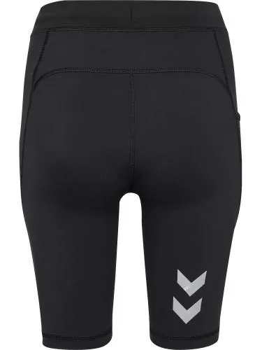 Hummel Hmlrun Short Tight Woman - black