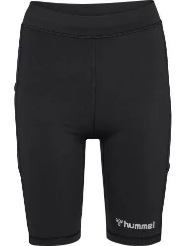 Hummel Hmlrun Short Tight Woman - black