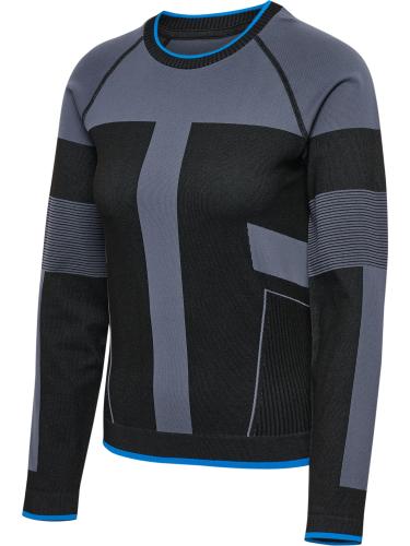 Preview: Hummel Hmlseamless Tee Ls - black