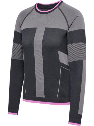 Preview: Hummel Hmlseamless Tee Ls - obsidian
