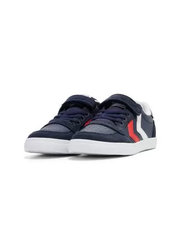 Hummel Slimmer Stadil Leather Low Jr - peacoat