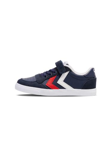 Preview: Hummel Slimmer Stadil Leather Low Jr - peacoat