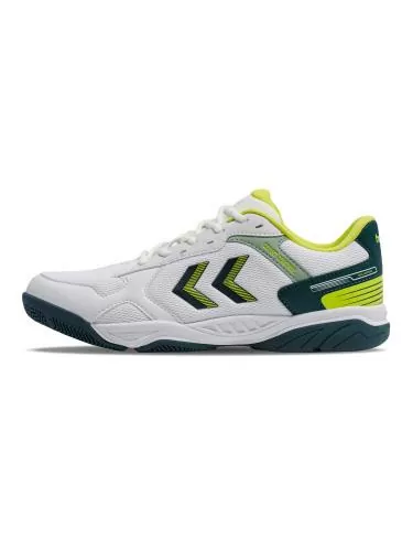 Hummel Court Control Ii - white/green/yellow