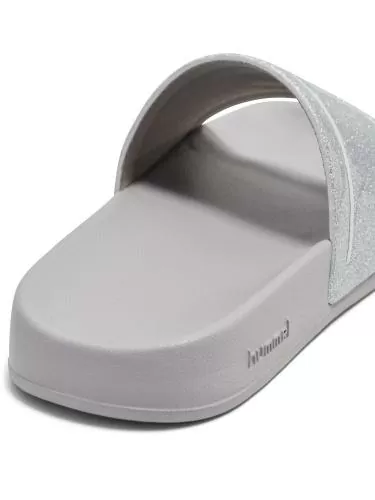 Hummel Pool Slide Glitter Jr - lunar rock