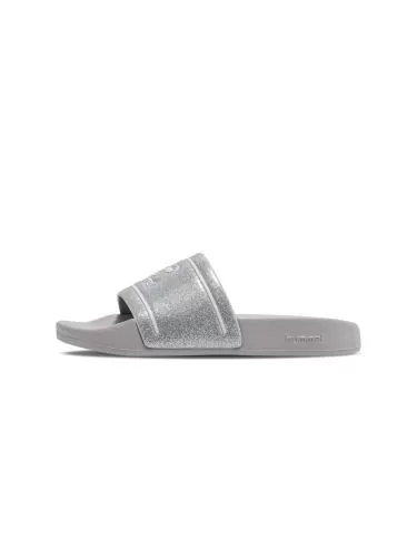 Hummel Pool Slide Glitter Jr - lunar rock