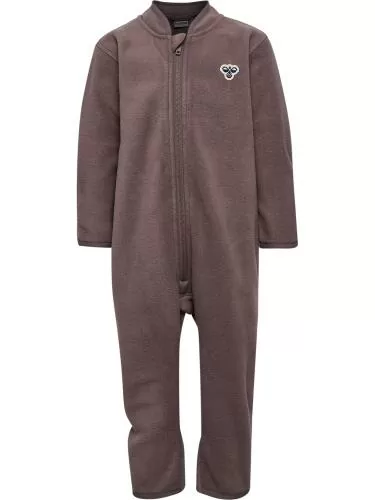 Hummel hmlMini Fleece Zip Suit Bee - peppercorn