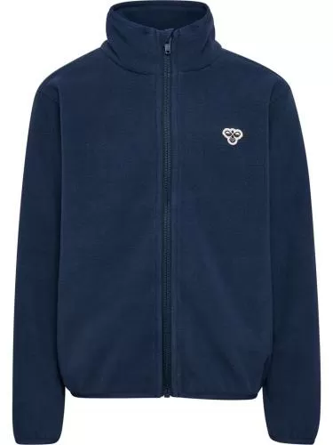 Hummel hmlJr Fleece Zip Jacket Bee - dress blues