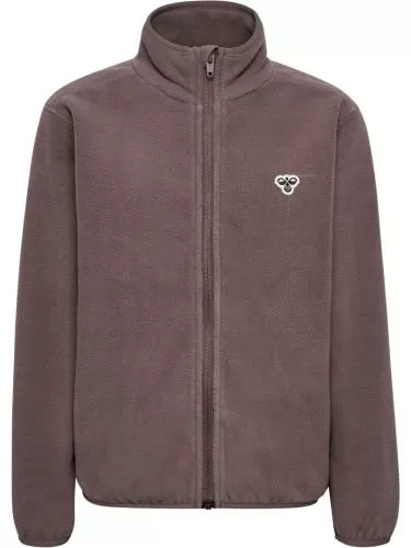 Hummel hmlJr Fleece Zip Jacket Bee - peppercorn