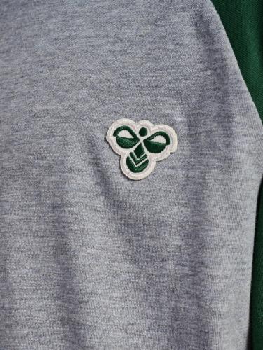 Preview: Hummel hmlJr Raglan Loose T-Shirt L/S Bee - dark green