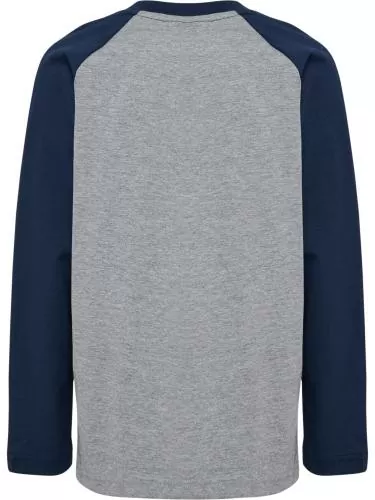 Hummel hmlJr Raglan Loose T-Shirt L/S Bee - dress blues