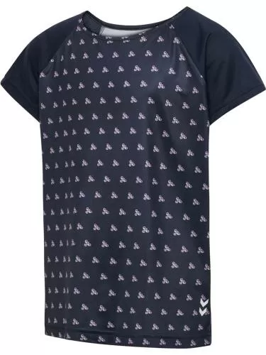 Hummel hmlJr Mix T-Shirt S/S - black iris