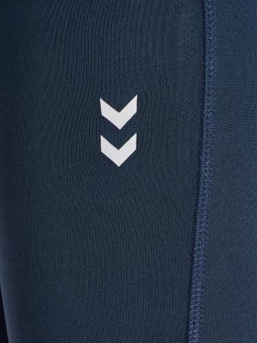 Preview: Hummel hmlJr High Waist Flared Tights - black iris/black iris
