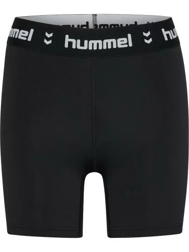 Hummel hmlPulse Mid Waist Short Tights - black